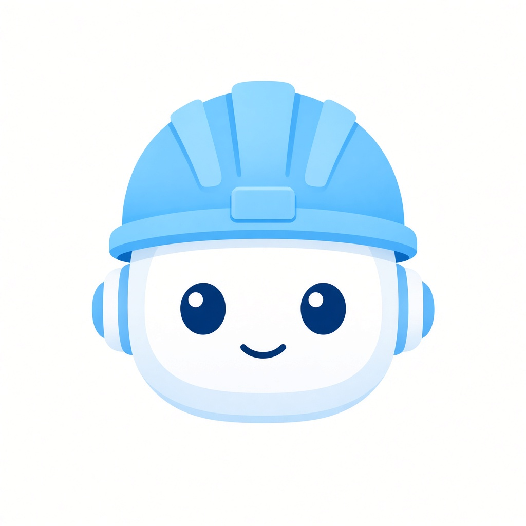 Logo 3 · robot hardhat